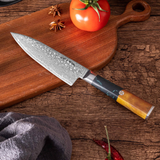 Kaze Katana |  Chef Knife 6-in Damascus VG10 Steel 67 layer