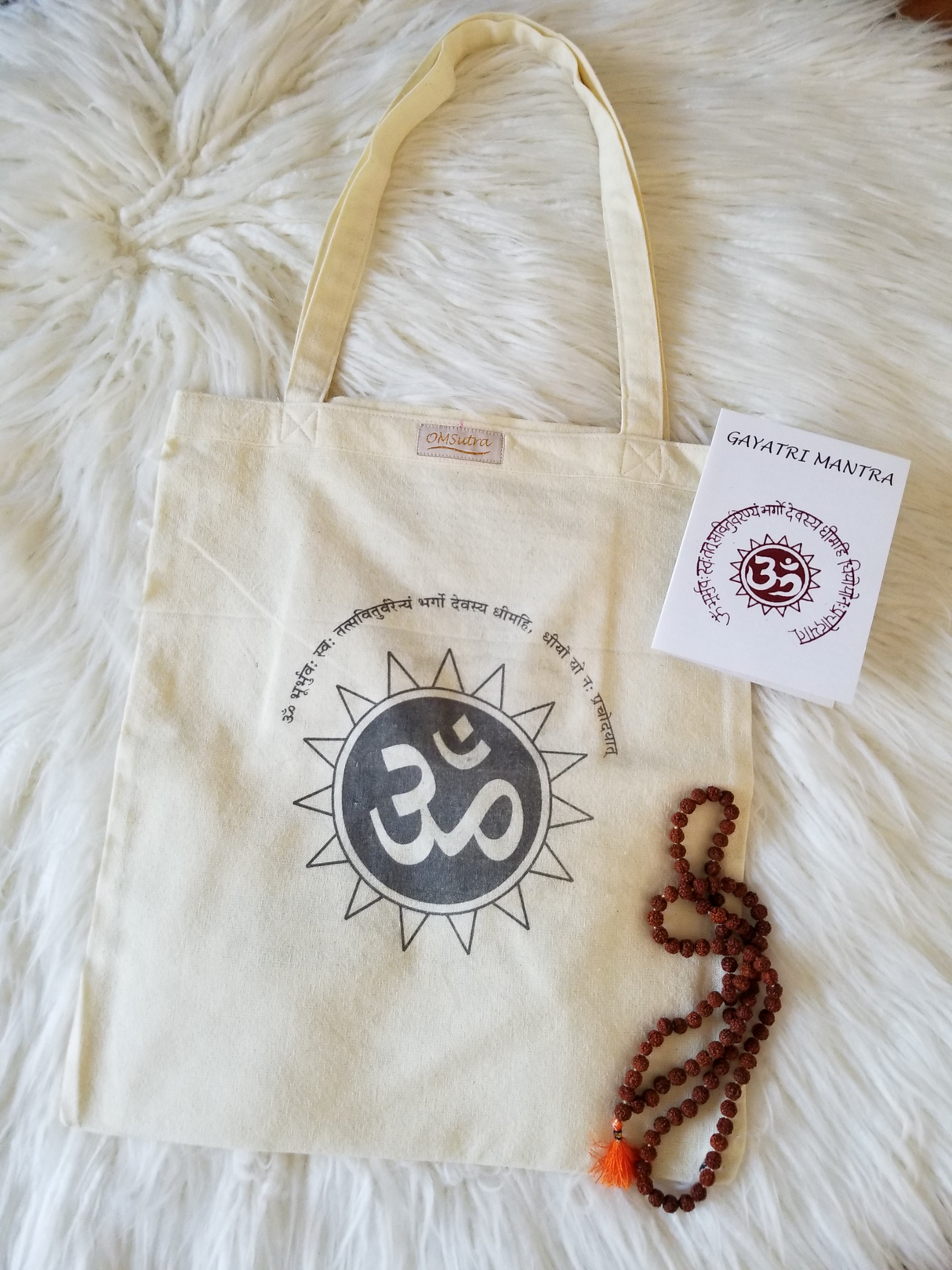 Gayatri Mantra Tote Bag