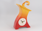 Ceramic Mantel Clock - Graduated Colour