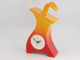 Ceramic Mantel Clock - Graduated Colour