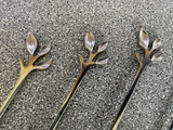 Vintage Leafy Spoons