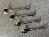 Vintage Leafy Spoons