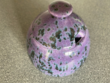 Sugar Bowl Speckled Purple Glaze