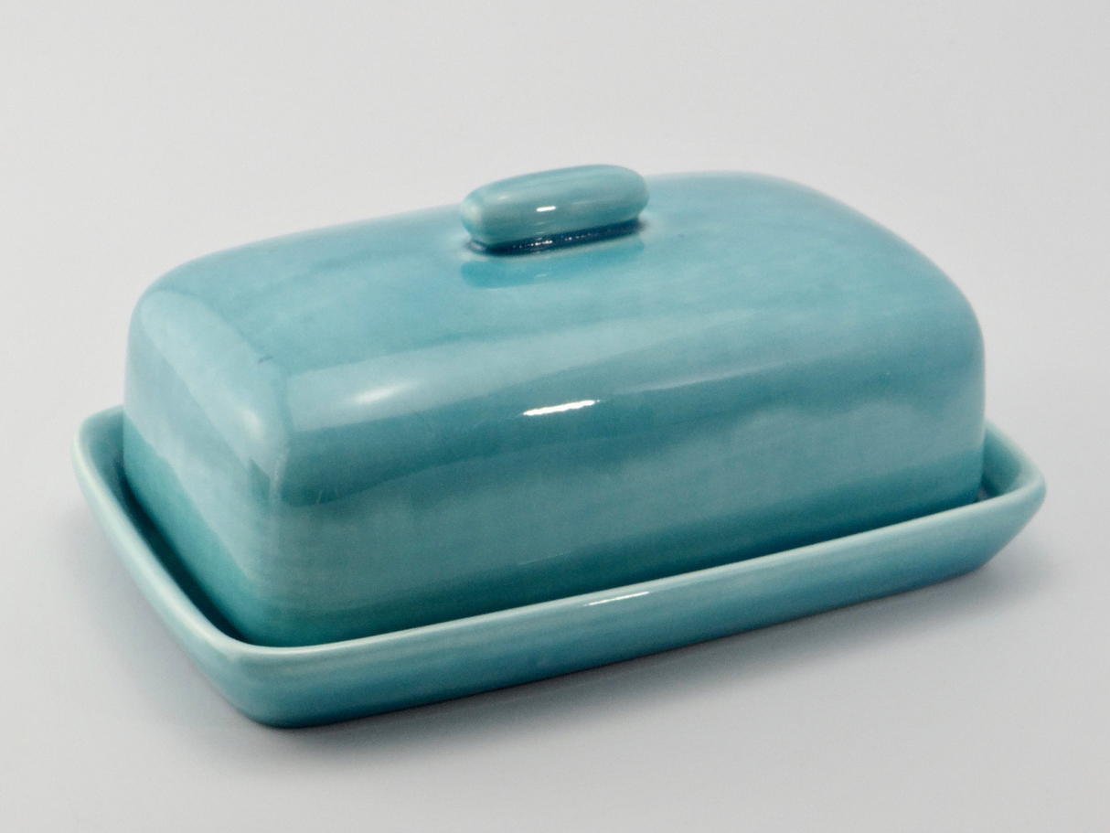 Butter Dish Glacier Blue