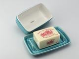 Butter Dish Glacier Blue