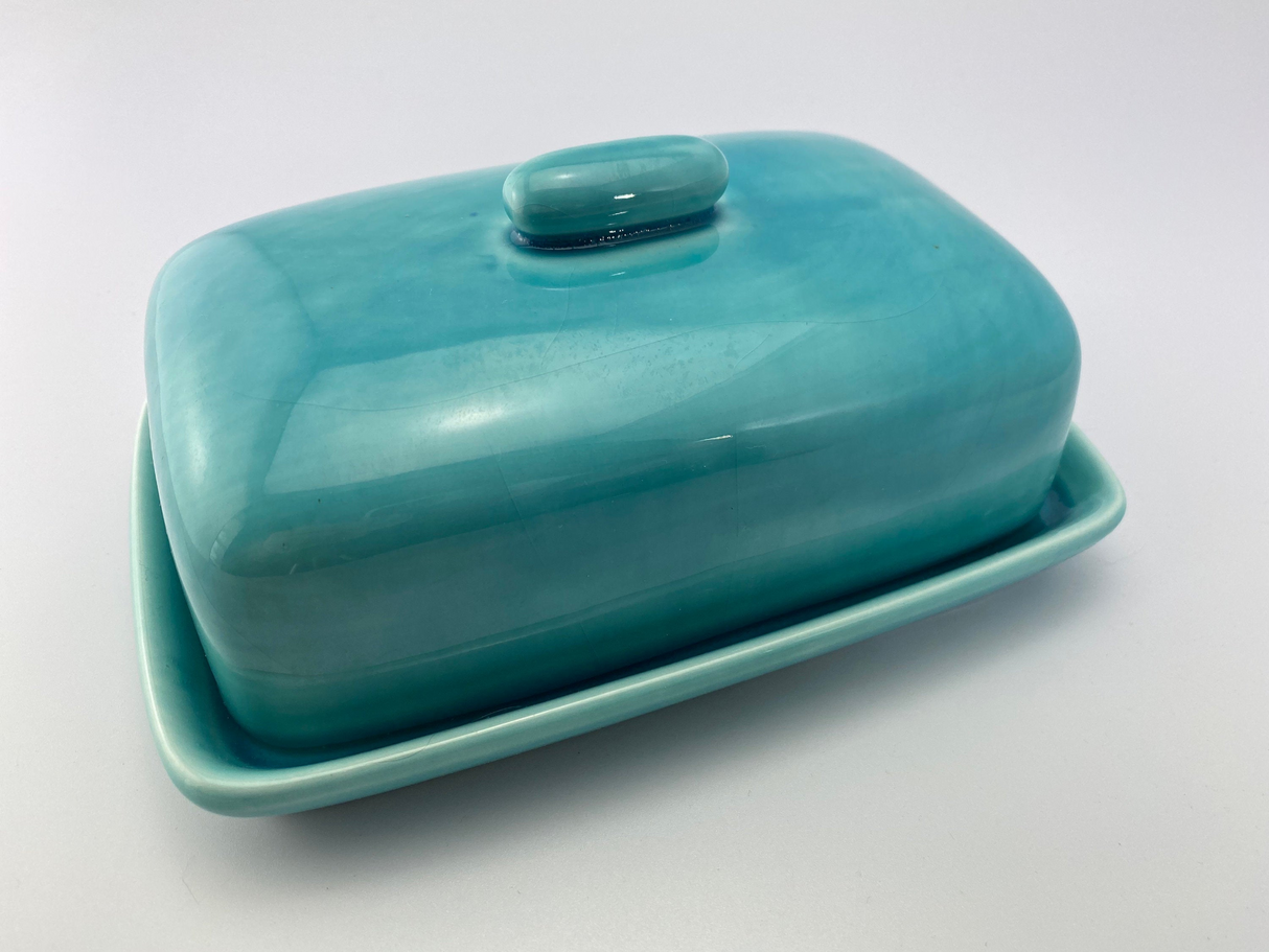 Butter Dish Glacier Blue