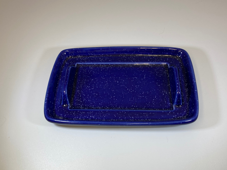 Butter Dish Night Sky Blue