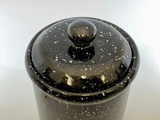 Speckled Black Canister