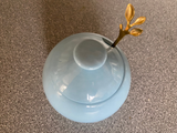 Butter Dish and Sugar Bowl Set - Powder Blue Glaze