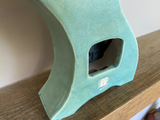 Ceramic Mantel Clock - Cornish Copper