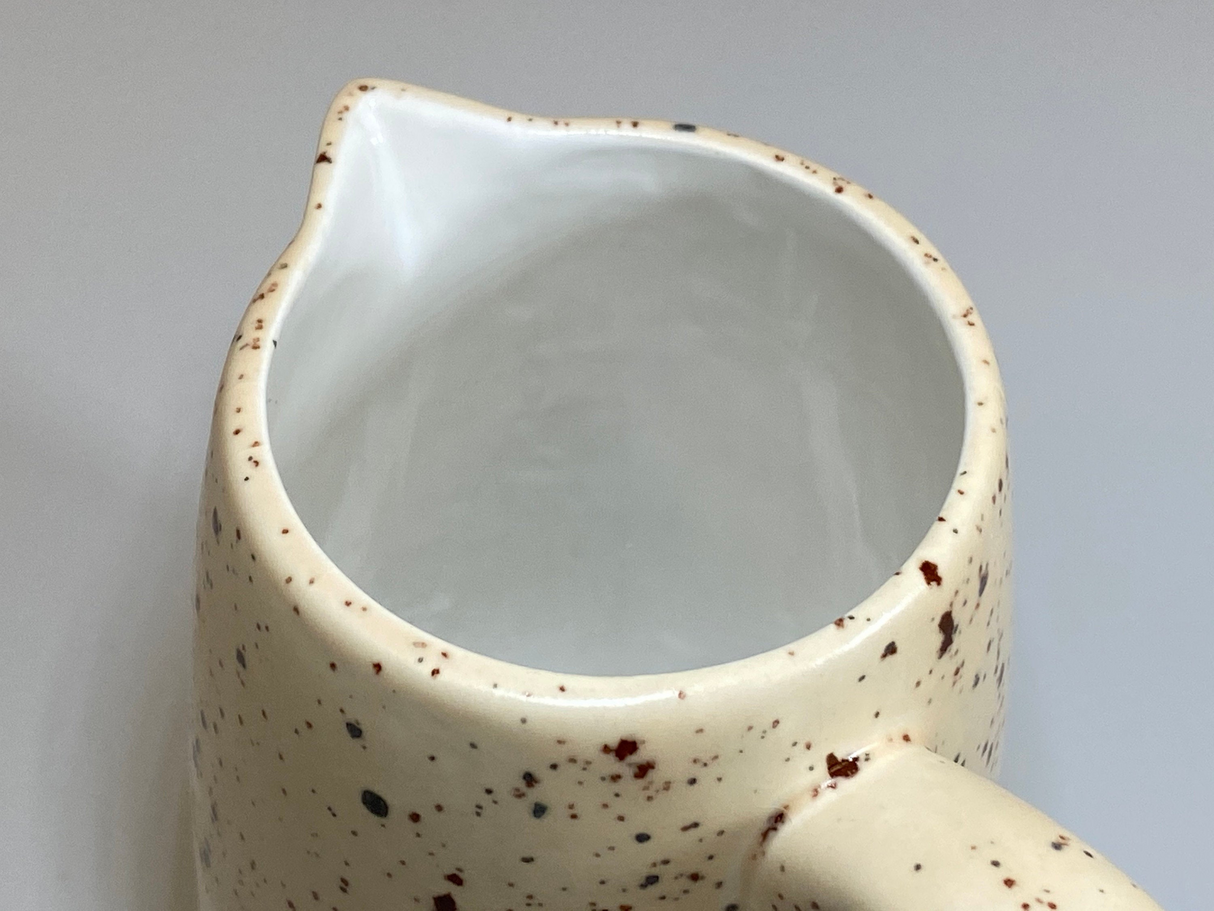 Milk Jug, Creamer, Honey Speckled Glaze