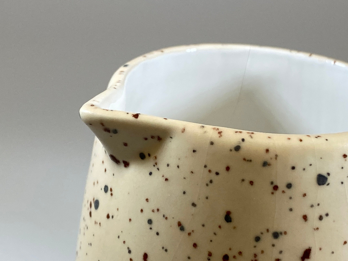 Milk Jug, Creamer, Honey Speckled Glaze