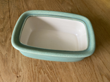 Butter Dish with Lid - Cornish Copper Glaze