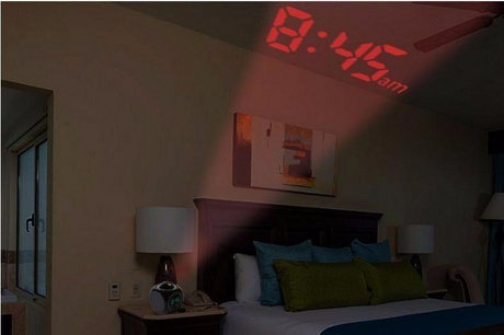 LED Projection Alarm Clock