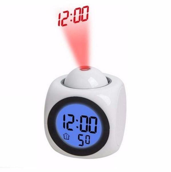 LED Projection Alarm Clock