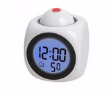 LED Projection Alarm Clock