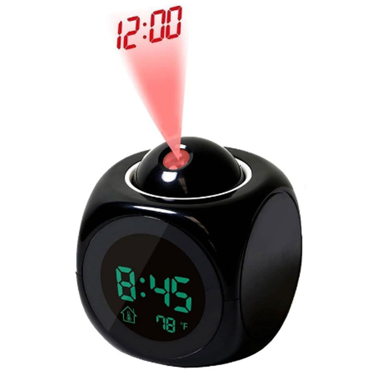 LED Projection Alarm Clock