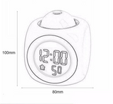 LED Projection Alarm Clock