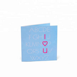 I love you Pop up  Valentine's day Greeting Card