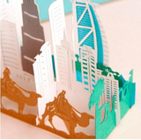 Dubai Pop Up Greeting Card