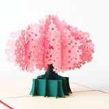 Cherry Blossom 3D Pop up Greeting Card