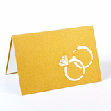 3D Pop up Diamond Ring Engagement Greeting Card