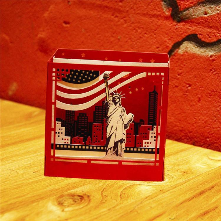 New York 3D Pop up Greeting Card Box