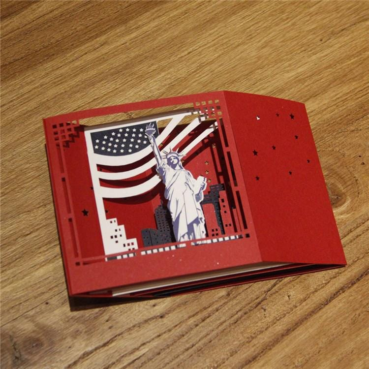 New York 3D Pop up Greeting Card Box