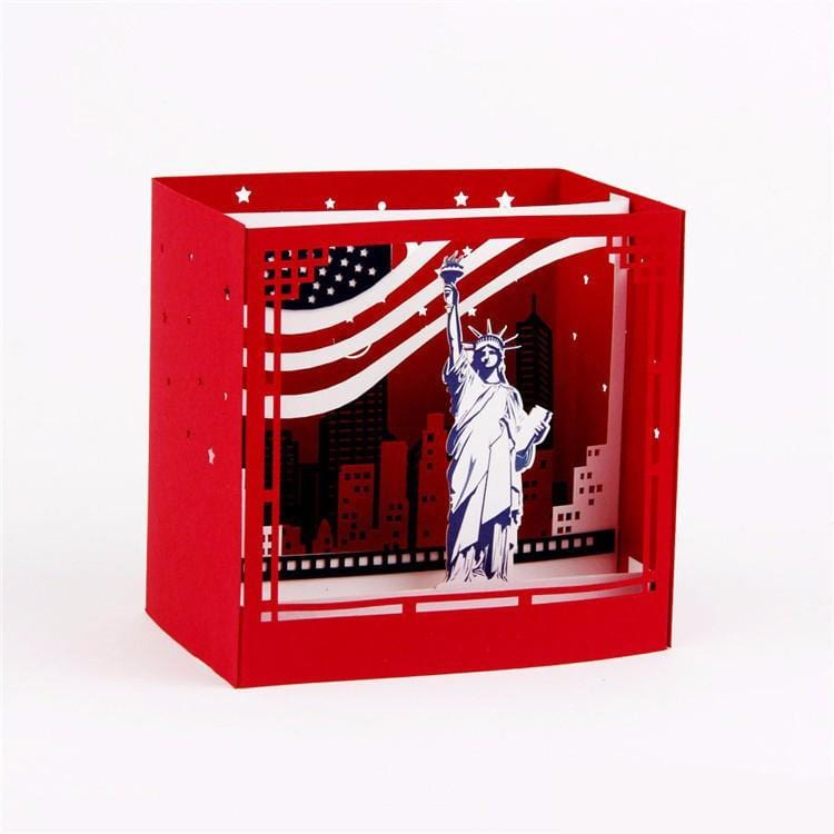 New York 3D Pop up Greeting Card Box