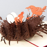 3D pop up Birds Nest Handmade Card for Mother's day