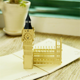 Vintage Big Ben London POp Up Greeting Card