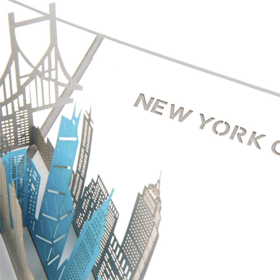 Large New York City 3D Pop up Greeting Card