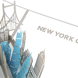 Large New York City 3D Pop up Greeting Card