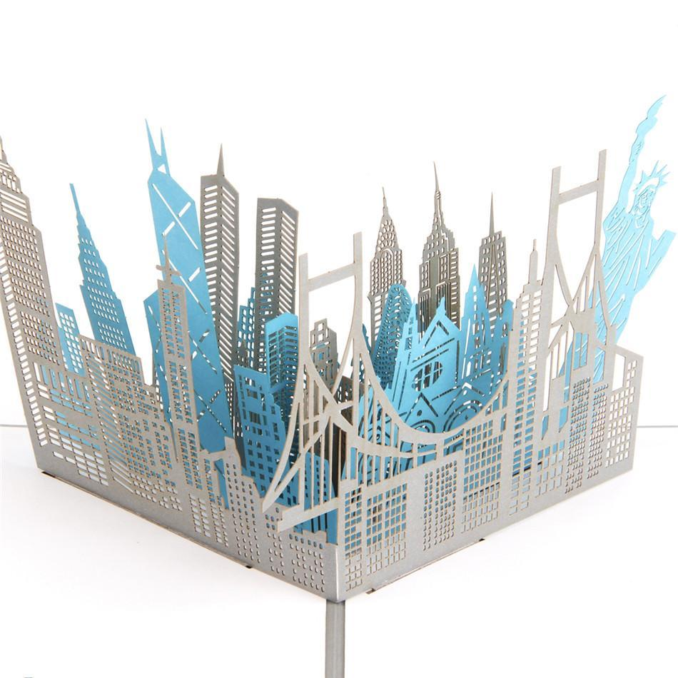 Large New York City 3D Pop up Greeting Card