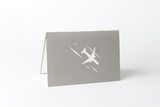 The Airplane 3D Pop up Greeting Card