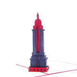 Empire State Building 3D Pop up Greeting Card