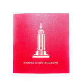 Empire State Building 3D Pop up Greeting Card