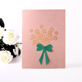 3D Pop Up  Sun Flower Bouquet Greeting Card