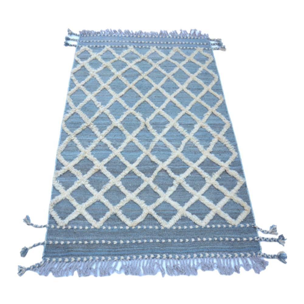 IKAT Sivas Blue Koi Kilim Rug