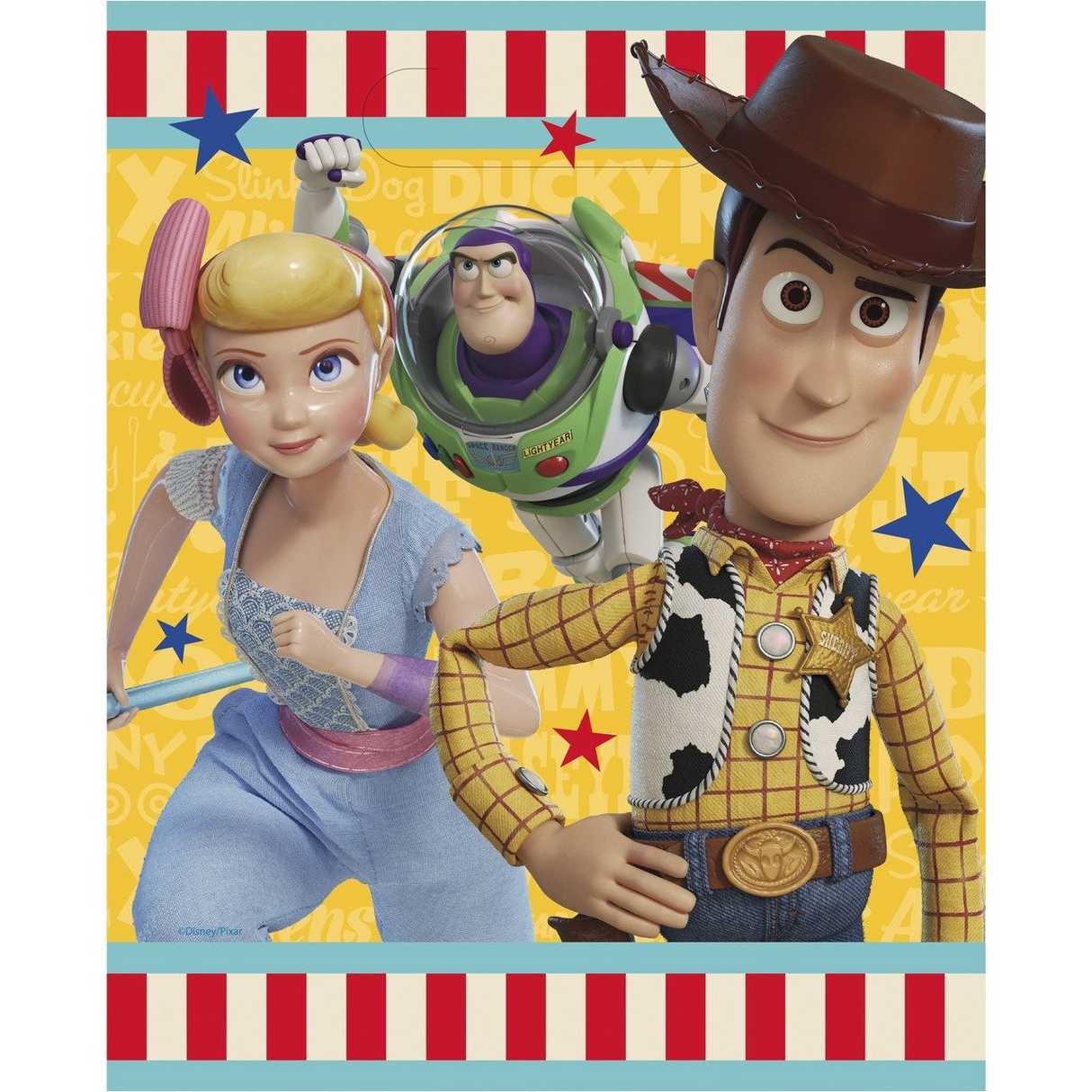 Disney Toy Story 4 Movie Loots Bags (8 Per Package)