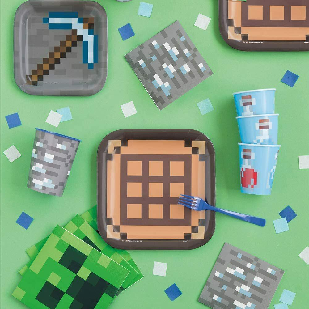 Minecraft Beverage Napkins [16 Per Package]