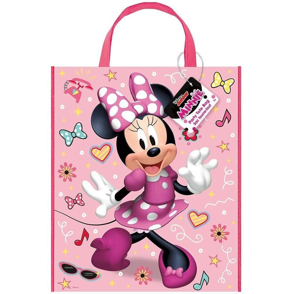 Disney Iconic Minnie Mouse Tote Bag [13x11 inches]