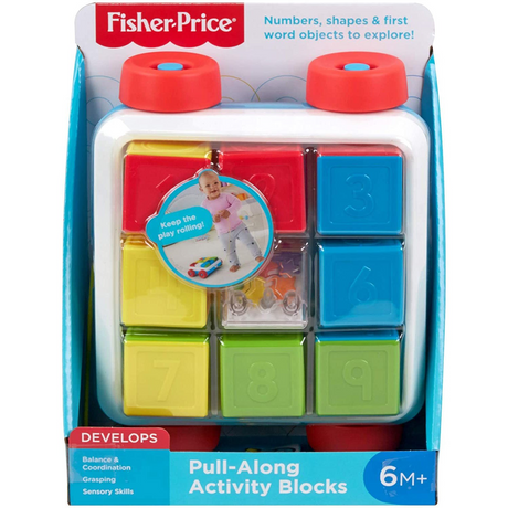 Fisher-Price Pull-Along Activity Blocks