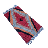 Berber Cornell Red Fluffy Soft Rug