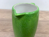 Milk Jug, Creamer, Lime Green Glaze