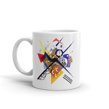 Wassily Kandinsky On White II (Auf Weiss) 1923, Artwork Mug