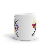 Wassily Kandinsky On White II (Auf Weiss) 1923, Artwork Mug