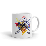 Wassily Kandinsky On White II (Auf Weiss) 1923, Artwork Mug