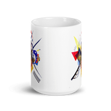 Wassily Kandinsky On White II (Auf Weiss) 1923, Artwork Mug