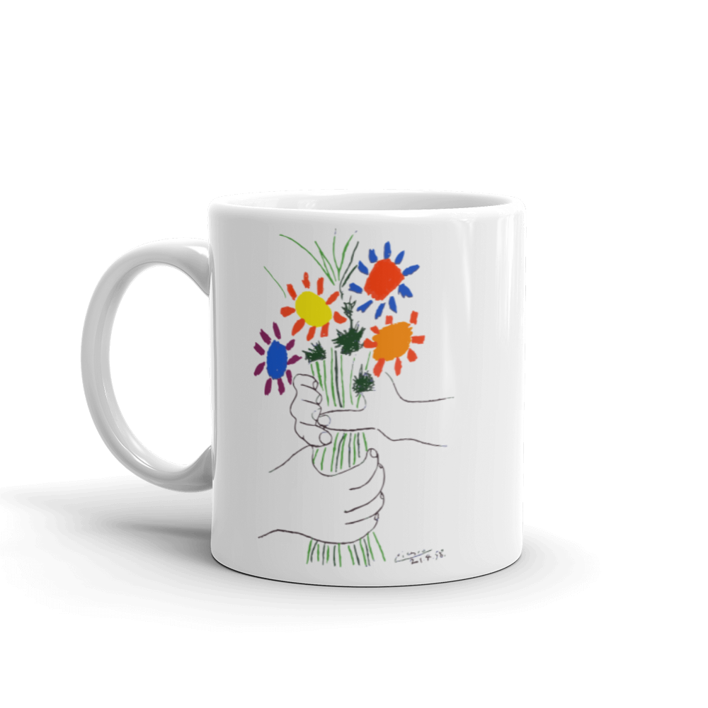 Pablo Picasso Bouquet of Peace 1958 Artwork Mug